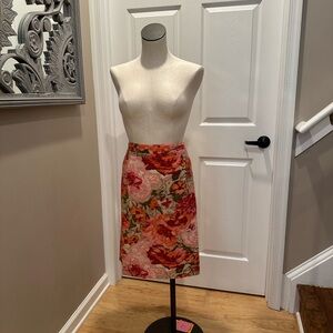 NWT Talbots Women Floral Skirt